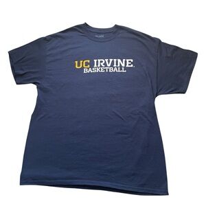UCI Basketball Navy Blue T-shirt, XL